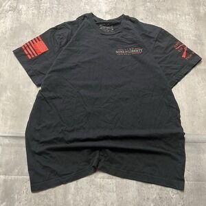 Grunt Style Sons of  Liberty   Black Graphic  T-Shirt  Size XL